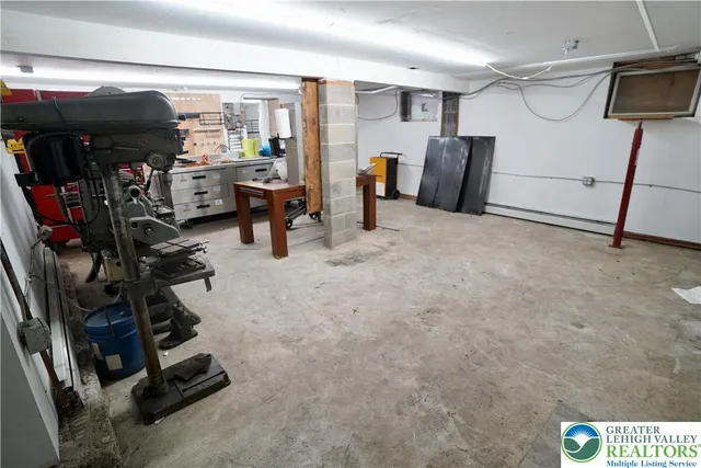 a view of a storage room with a lot of stuff