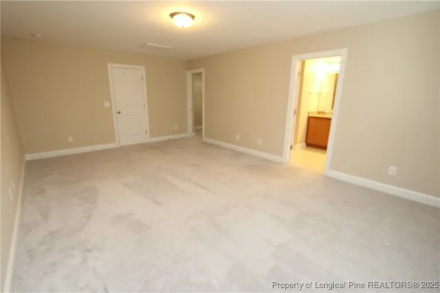 a view of empty room