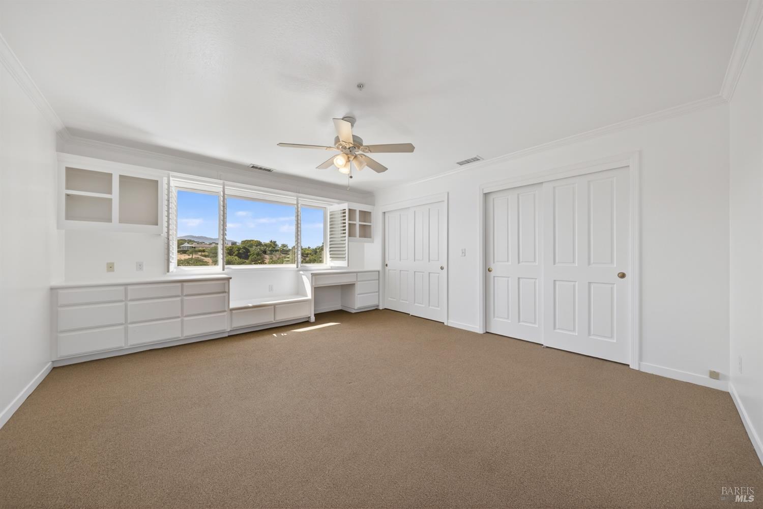 10 Lockton Lane Novato, CA 94945 - Photo 42 of 68 Unstaged bedroom with generous closet space and a large window, ready for guest, child, or office use.