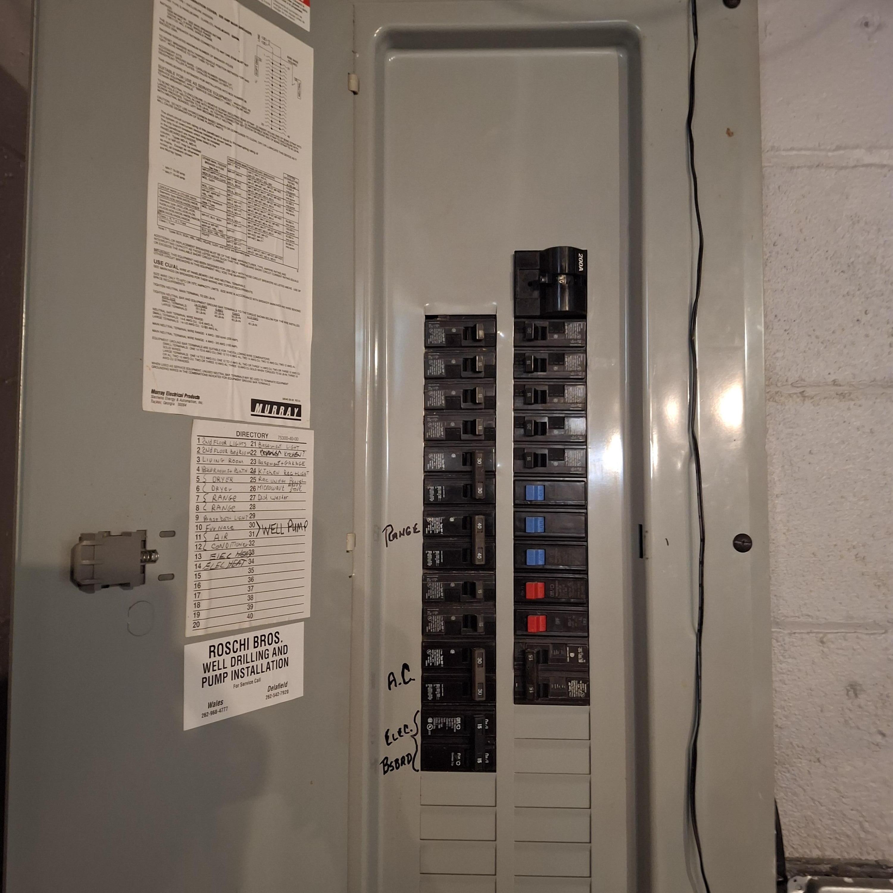 S26W26998 Mac Arthur Road Waukesha, WI 53188 - Photo 38 of 41 Electric Panel