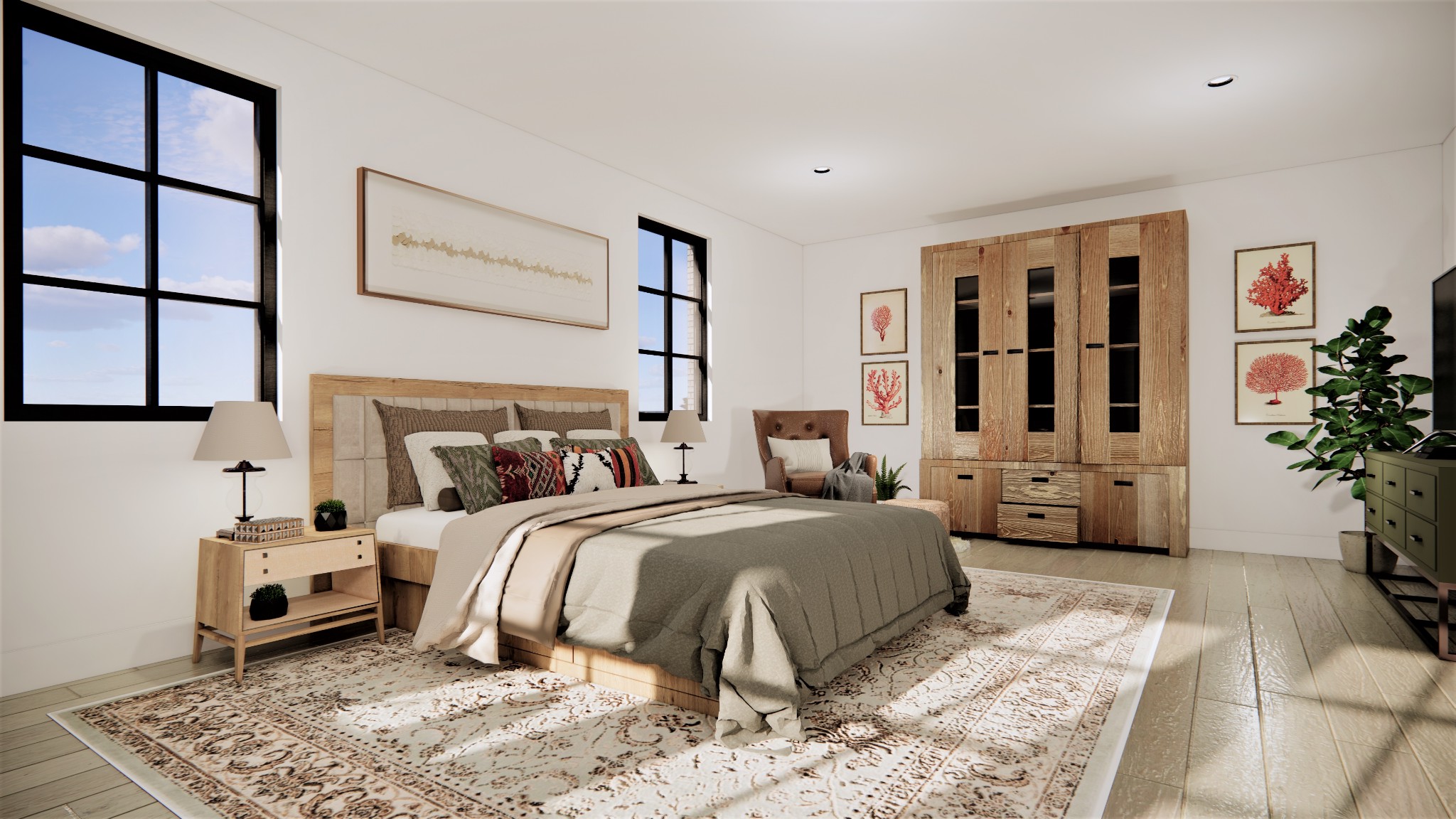 5103 Cornwall Drive Brentwood, TN 37027 - Photo 15 of 50 a bedroom with bed and a couch