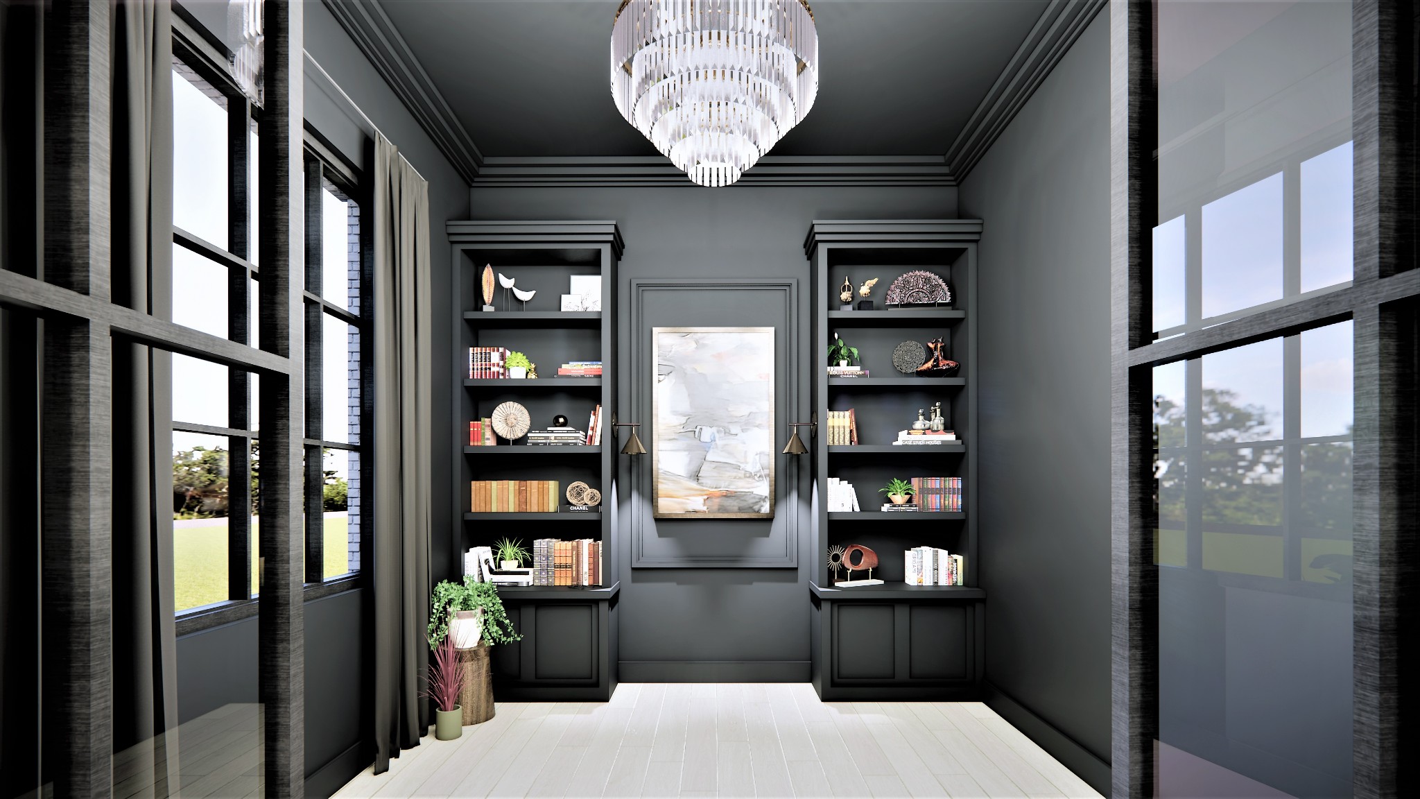 5103 Cornwall Drive Brentwood, TN 37027 - Photo 19 of 50 a view of entryway and hall with wooden floor