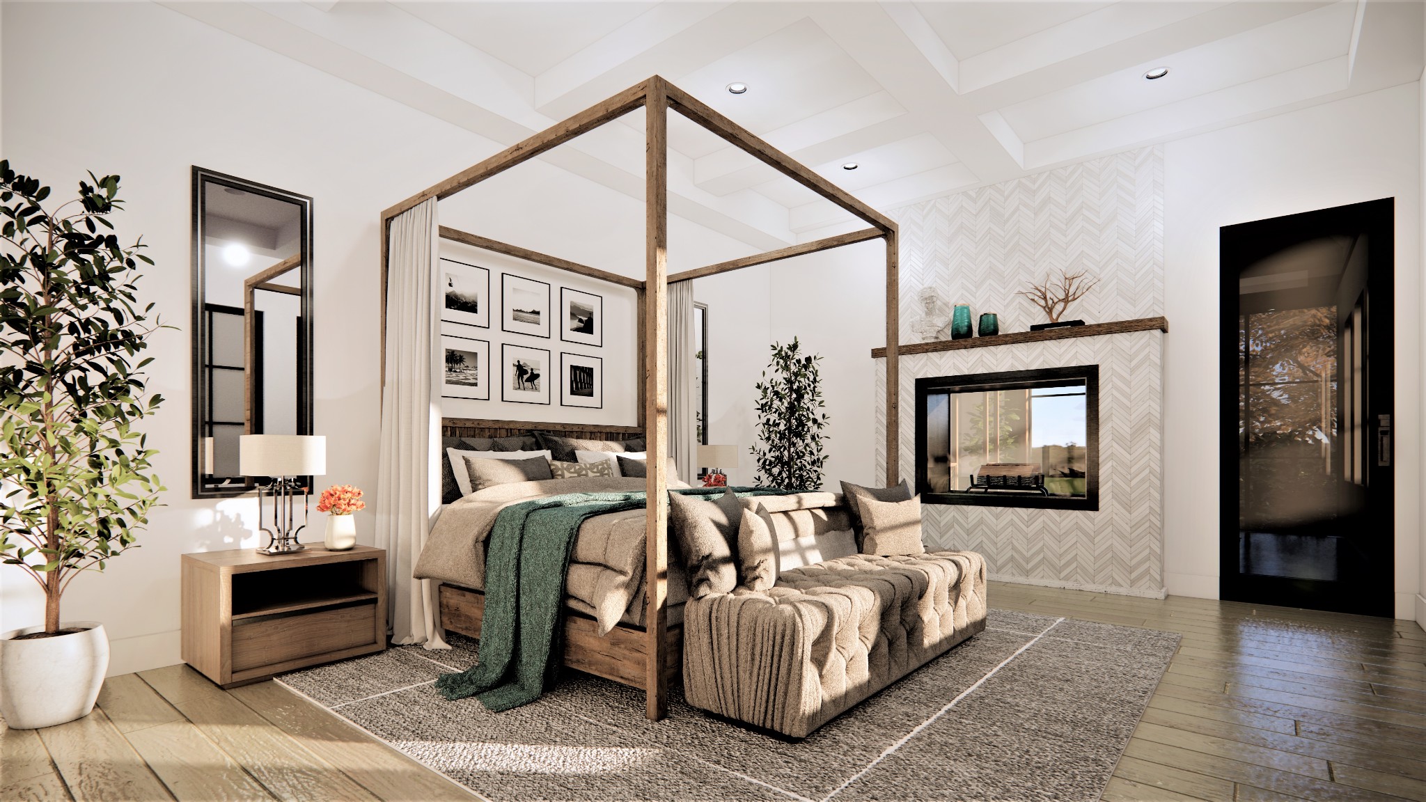 5103 Cornwall Drive Brentwood, TN 37027 - Photo 35 of 50 a bedroom with furniture and a flat screen tv