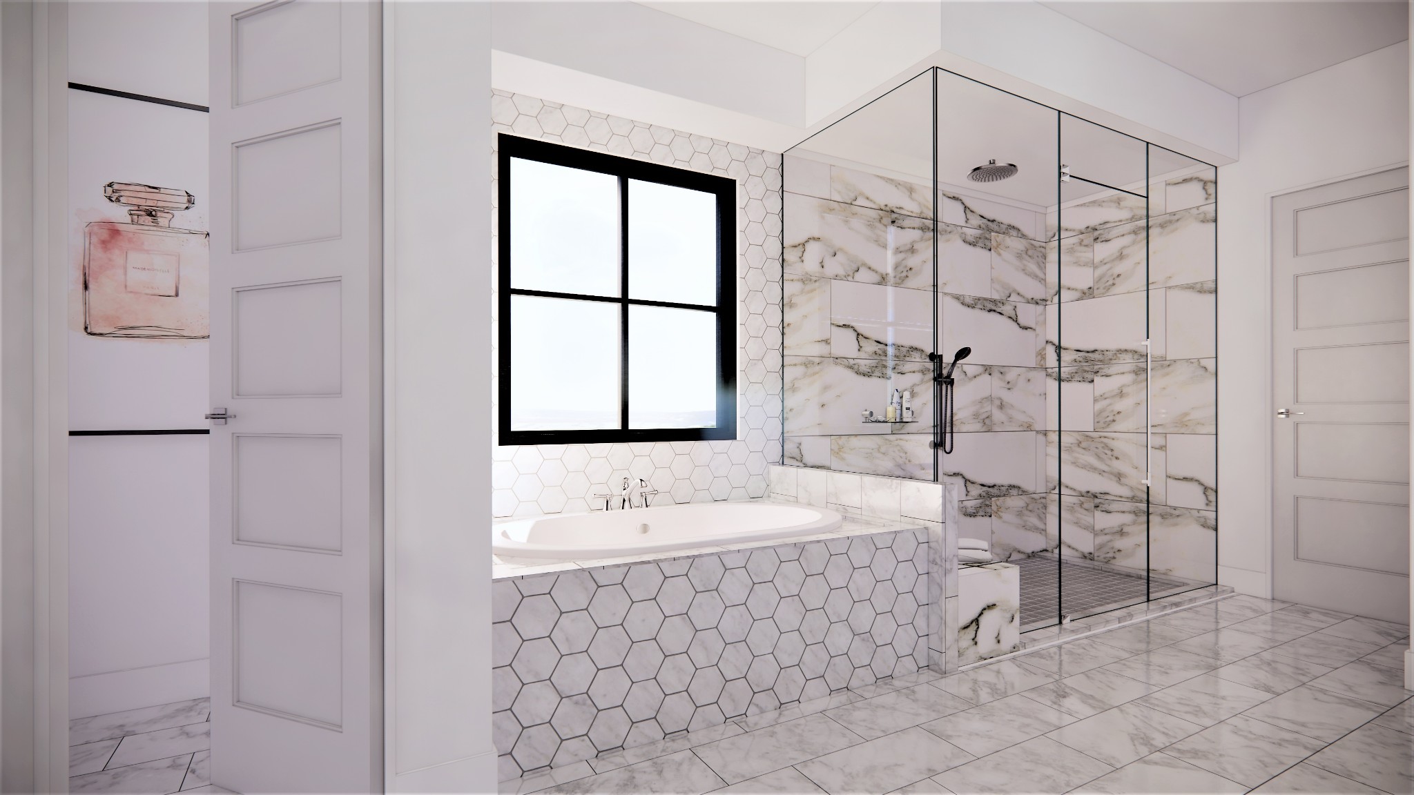 5103 Cornwall Drive Brentwood, TN 37027 - Photo 38 of 50 a bathroom with a sink a toilet and shower