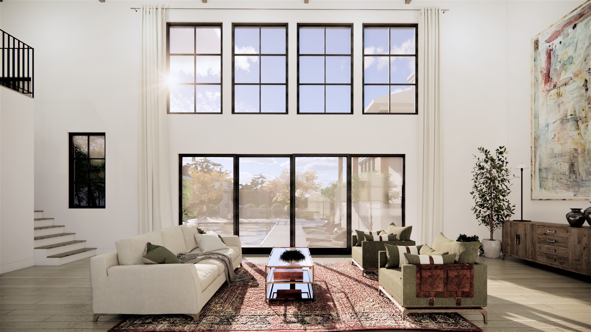 5103 Cornwall Drive Brentwood, TN 37027 - Photo 5 of 50 a living room with furniture and a large window