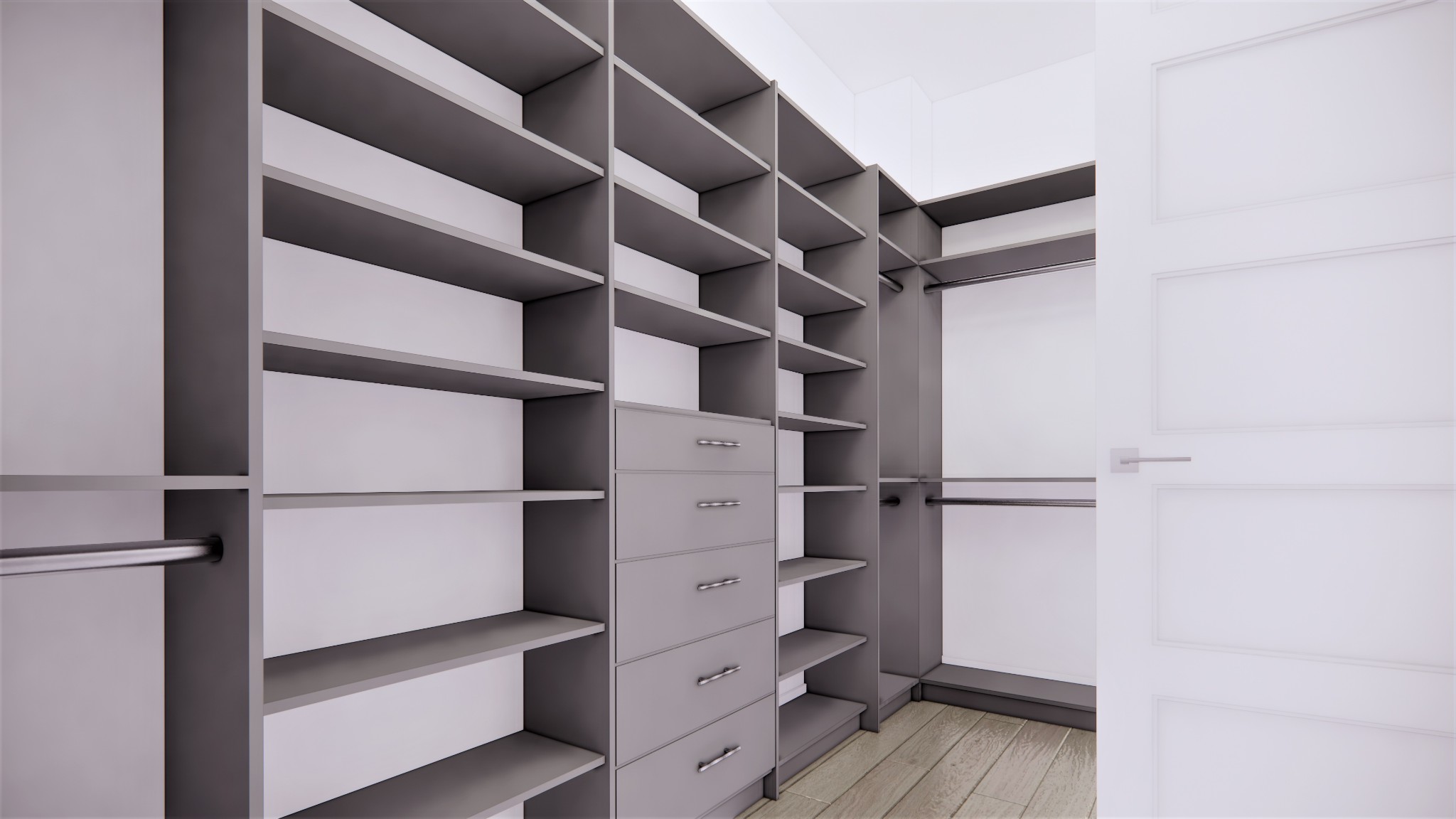 5103 Cornwall Drive Brentwood, TN 37027 - Photo 42 of 50 a view of walk in closet with empty racks