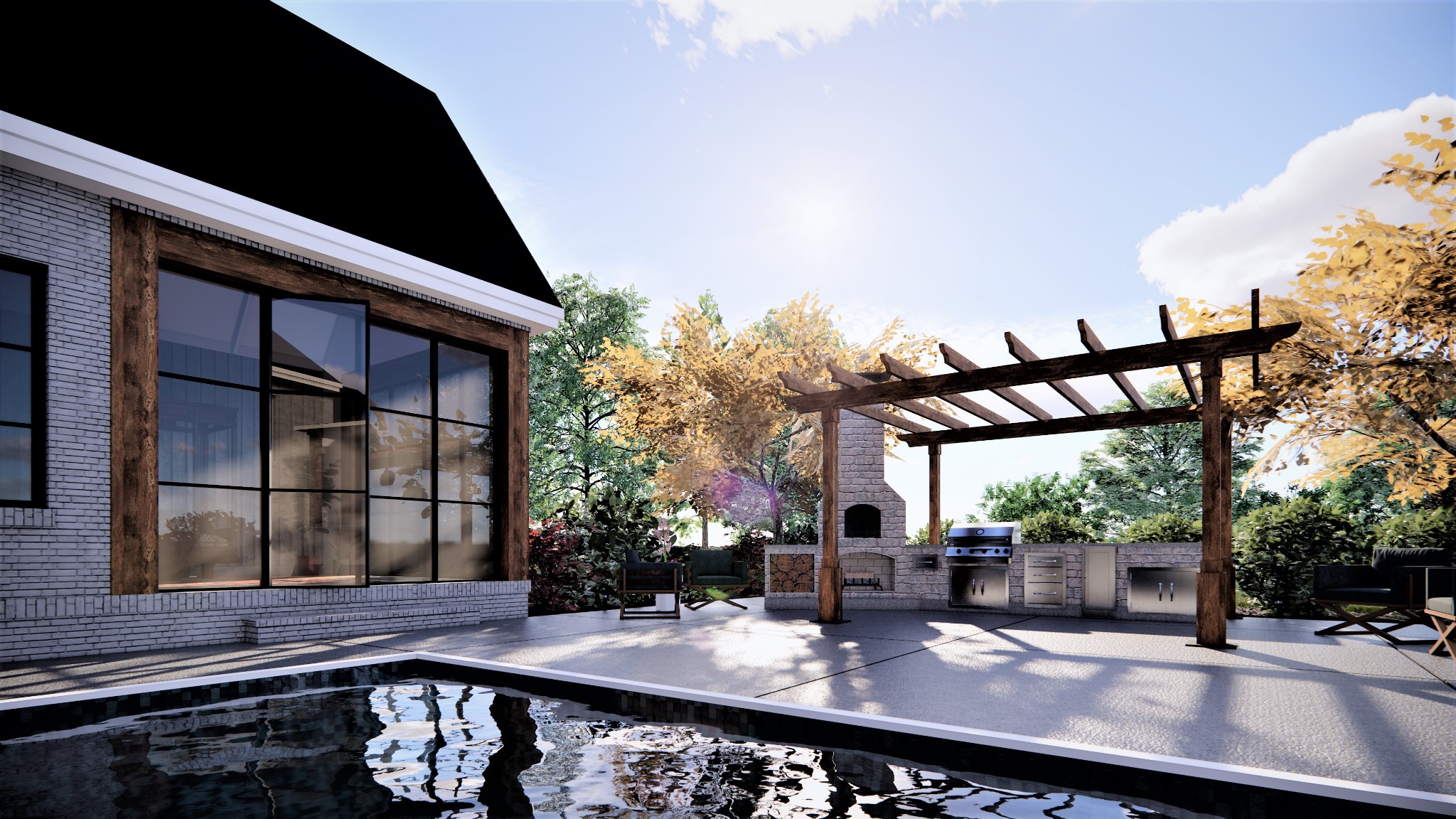 5103 Cornwall Drive Brentwood, TN 37027 - Photo 49 of 50 a view of a swimming pool with a patio