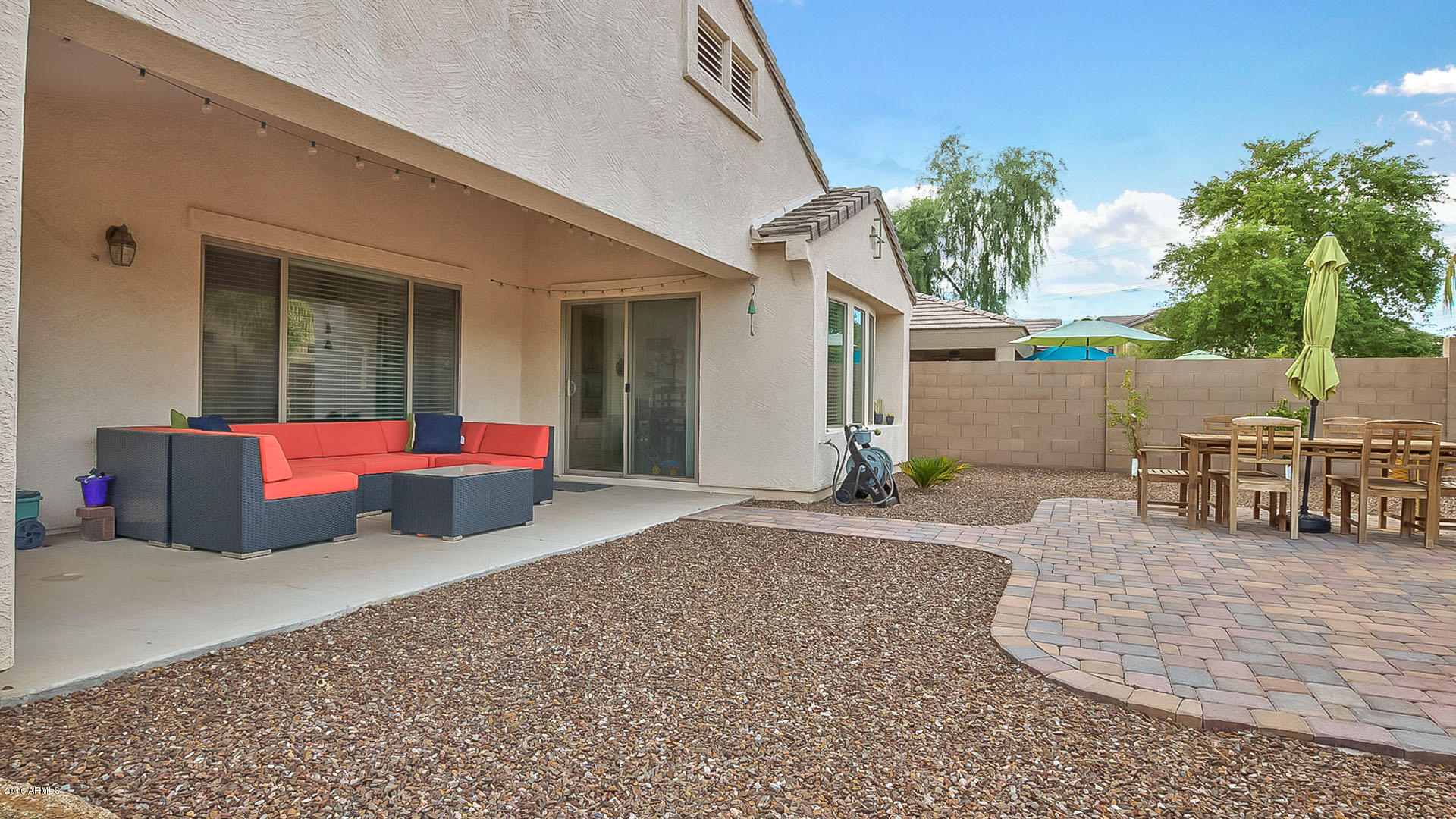 2610 East Ridge Creek Road Phoenix, AZ 85024 - Photo 24 of 26 Paver patio extension