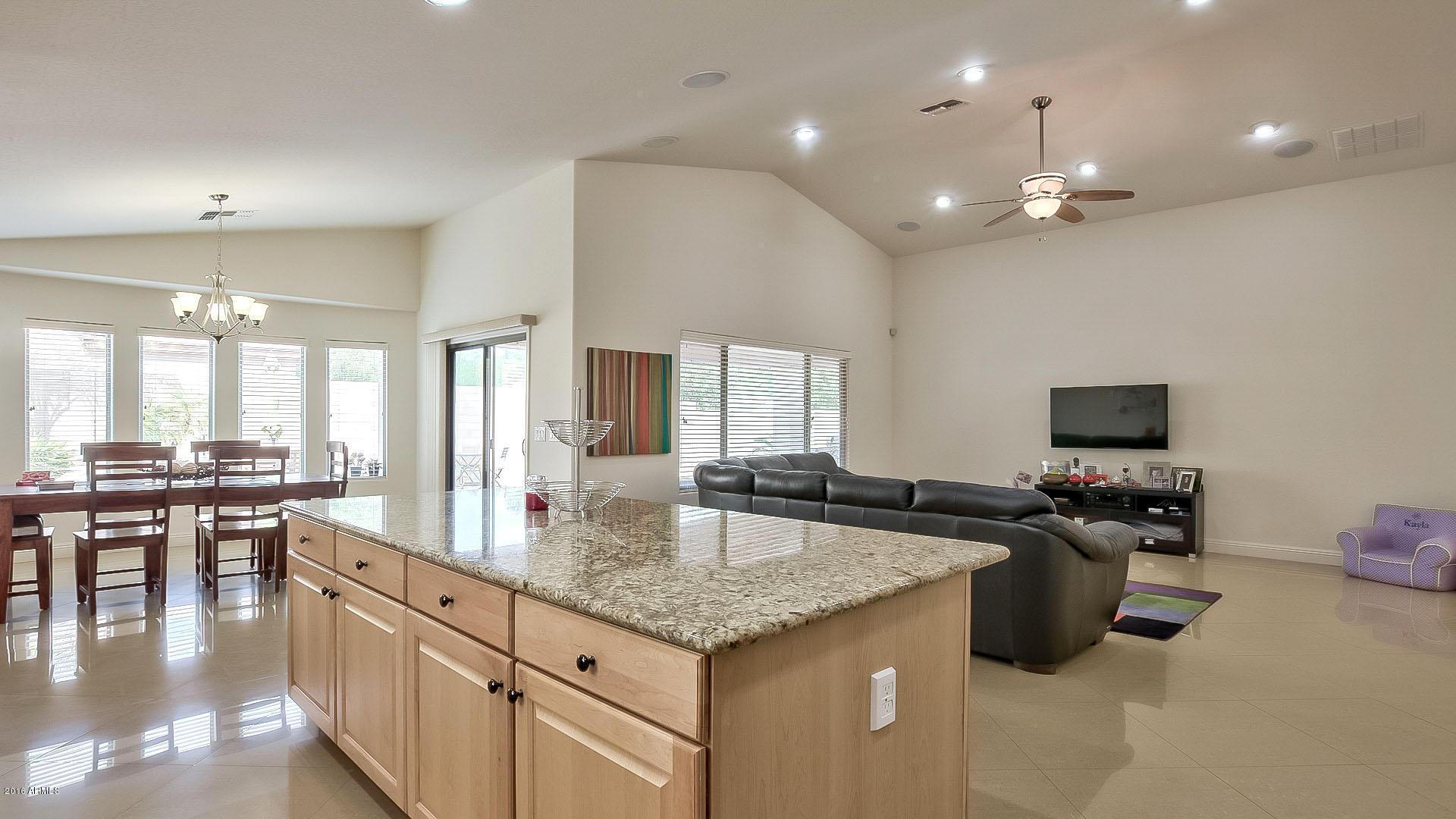 2610 East Ridge Creek Road Phoenix, AZ 85024 - Photo 8 of 26 Kitchen opens to living room