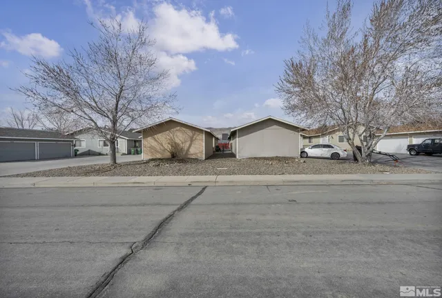 a house view with a outdoor space