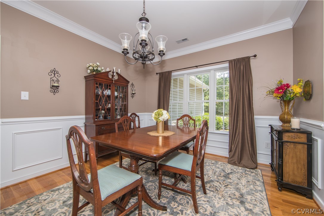 4625 Treely Road Chester, VA 23831 - Photo 30 of 50 a view of a dining room with furniture window and outside view