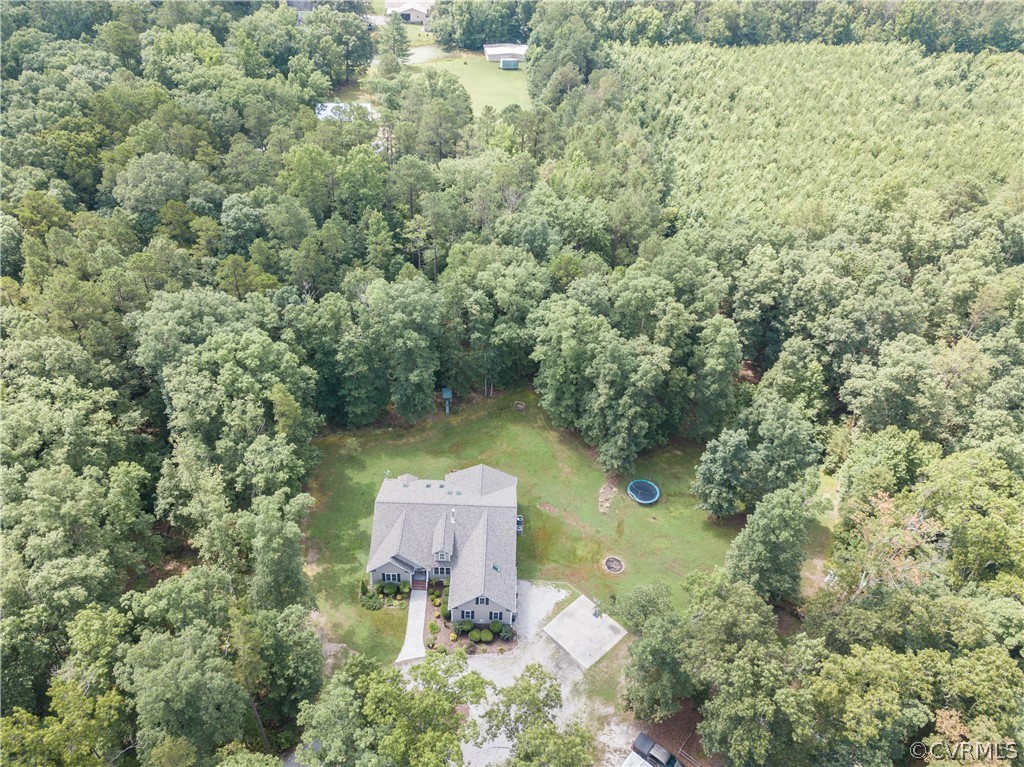 4625 Treely Road Chester, VA 23831 - Photo 46 of 50 an aerial view of a house with a yard
