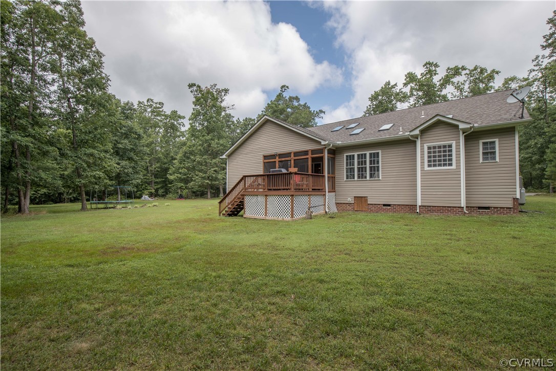 4625 Treely Road Chester, VA 23831 - Photo 8 of 50 a view of a house with a backyard