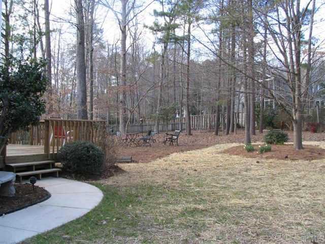 4324 Swarthmore Road Durham, NC 27707 - Photo 3 of 7 have friends and neighbors over for a cookout on the accommodating deck and there's plenty of room for hide and seek