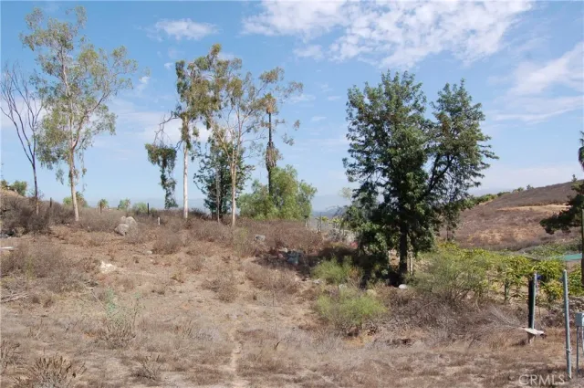 a view of a dry field