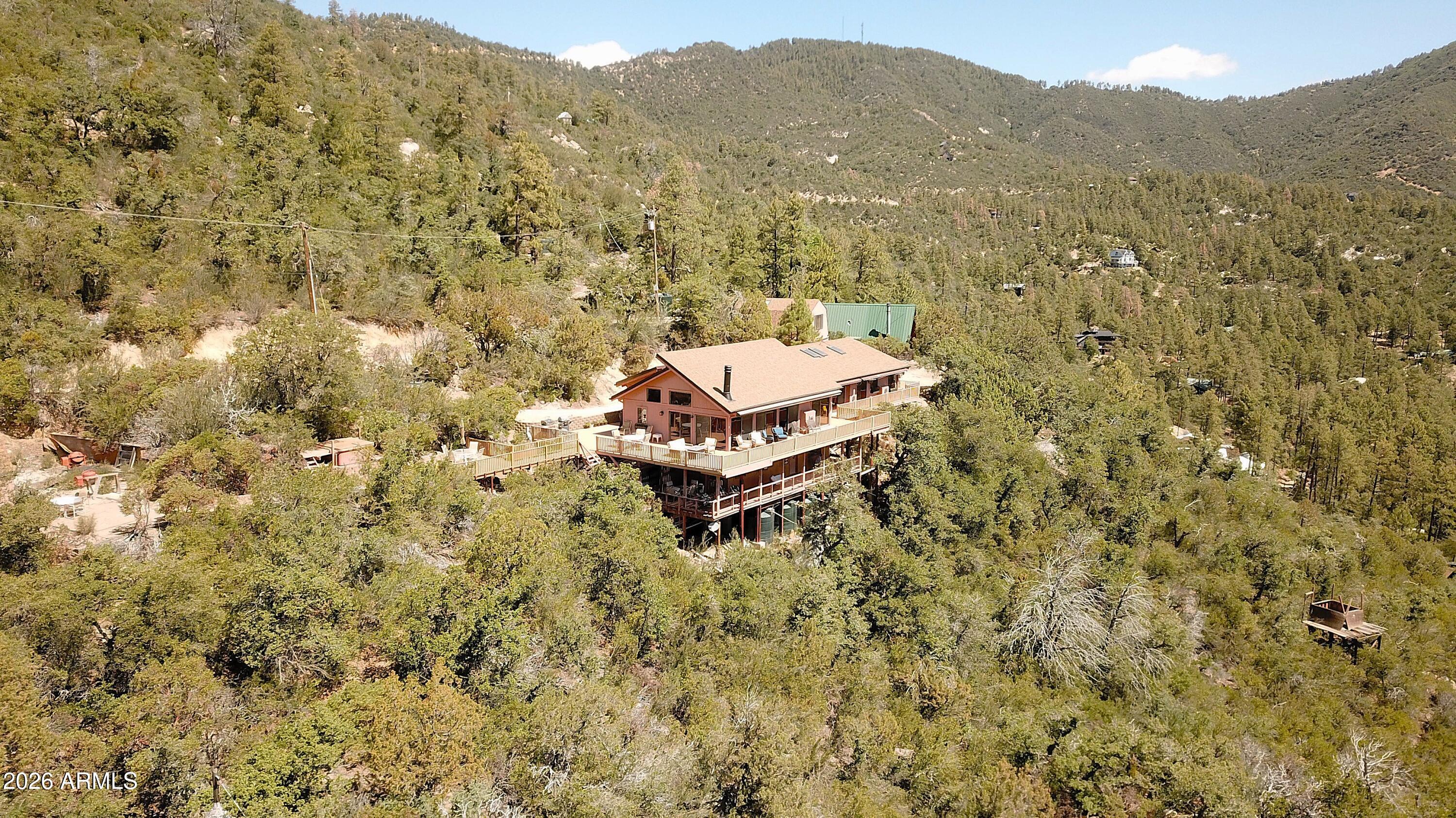 23403 Manzanita Road Crown King, AZ 86343 - Photo 73 of 74 Home in the trees