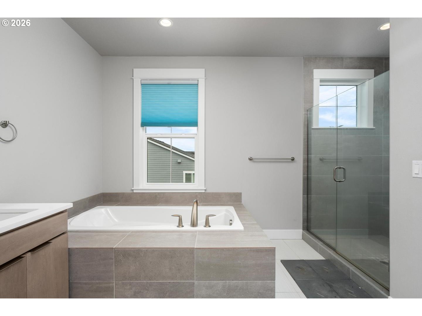 4010 Northwest 62nd Circle Camas, WA 98607 - Photo 22 of 46 a bathroom with a sink a toilet and shower