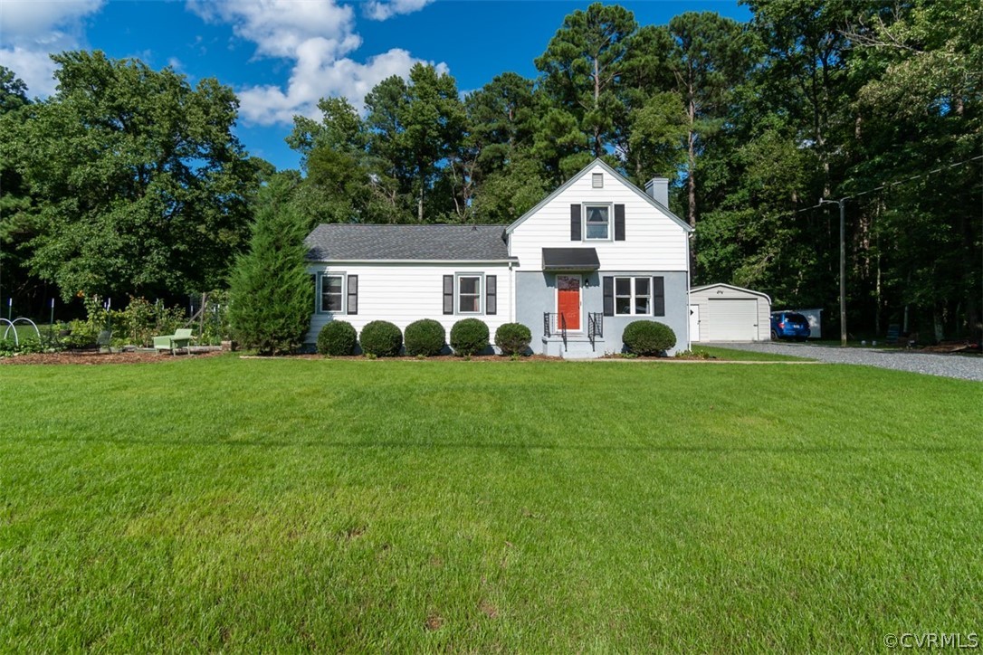 8255 Varina Road Henrico, VA 23231 - Photo 3 of 30 a front view of house with yard and green space