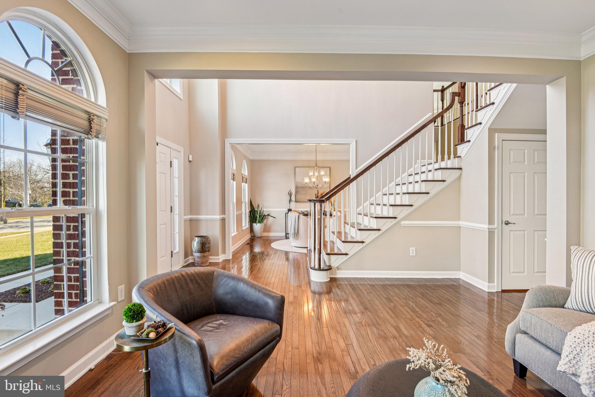 1705 Wolcott Way Hanover, MD 21076 - Photo 11 of 67 a living room with furniture and a wooden floor