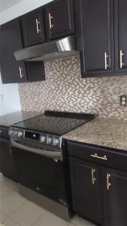 a close view of stove