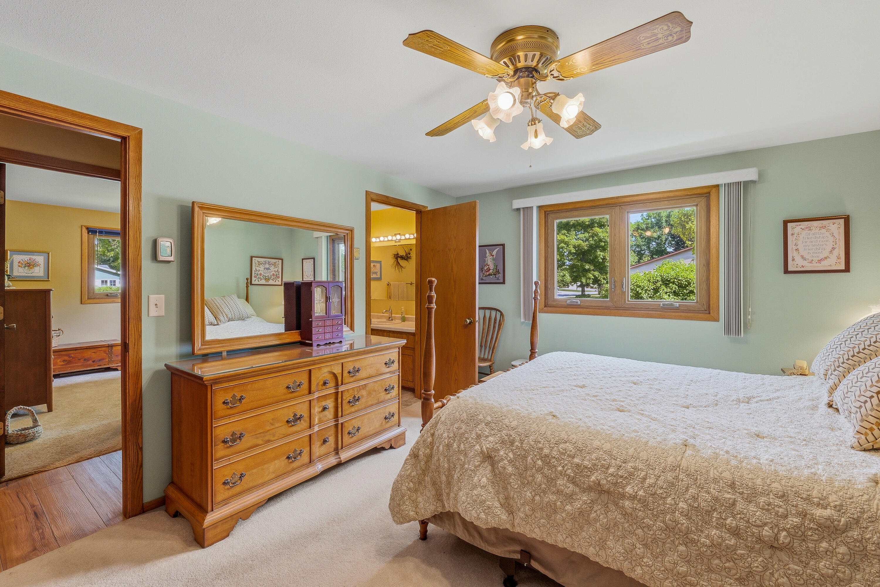 1237 Audubon Road Howards Grove, WI 53083 - Photo 11 of 31 Primary Bedroom with .75 Bath