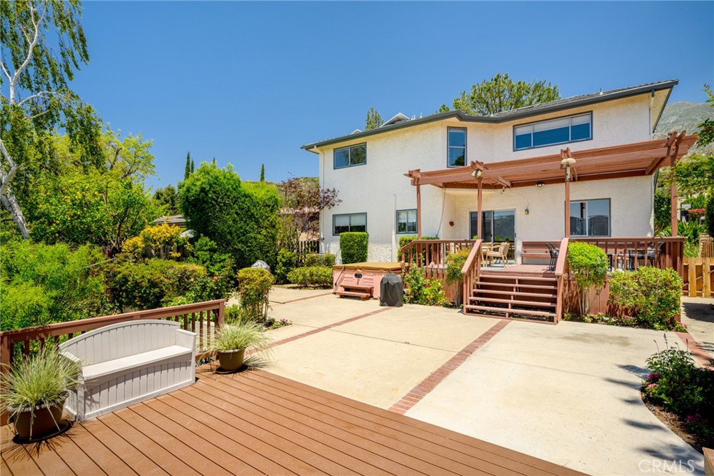 3404 Markridge Road La Crescenta, CA 91214 - Photo 47 of 67 Facing back of the home from the 3rd deck area