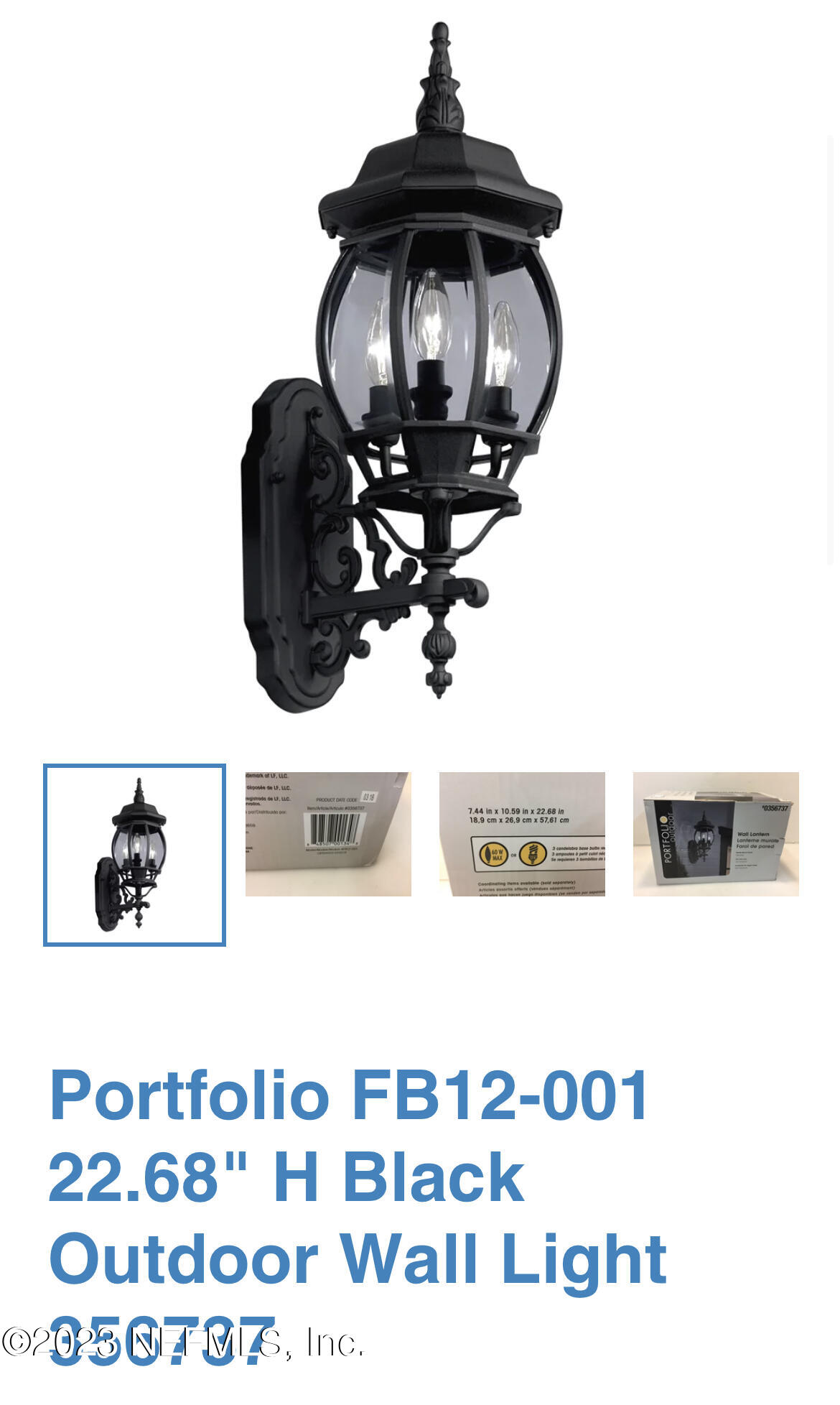 Coach Light Replacement