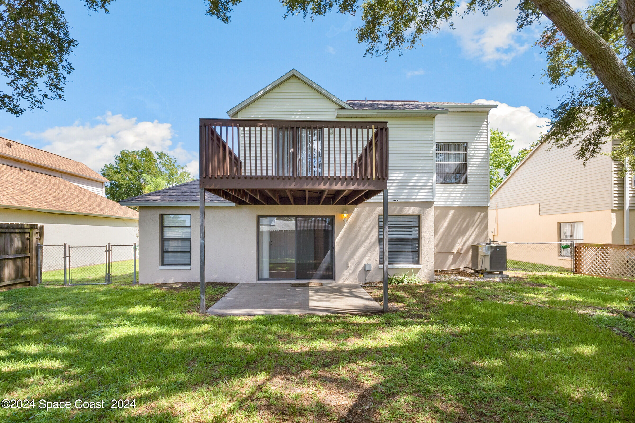 1680 Clover Circle Melbourne, FL 32935 - Photo 34 of 37 Rear Elevation