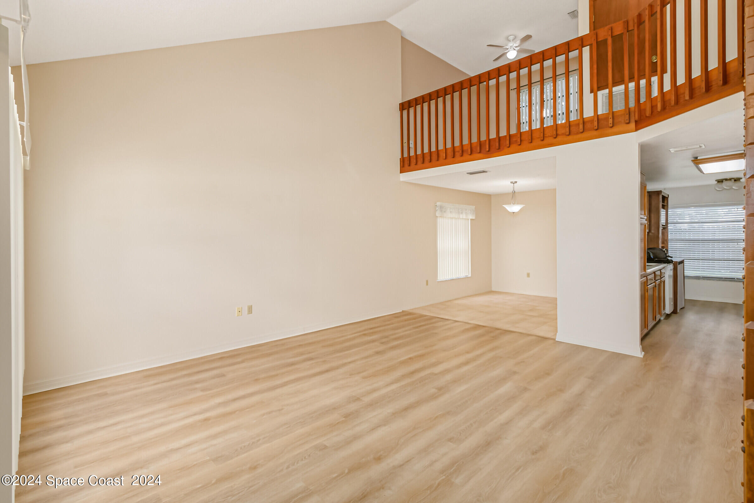 1680 Clover Circle Melbourne, FL 32935 - Photo 6 of 37 Living-Dining-kitchen