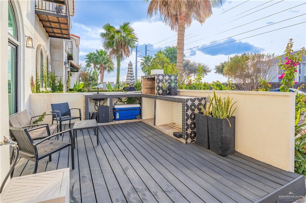 915 Santa Lucia Street Mission, TX 78572 - Photo 8 of 23 View of wooden terrace