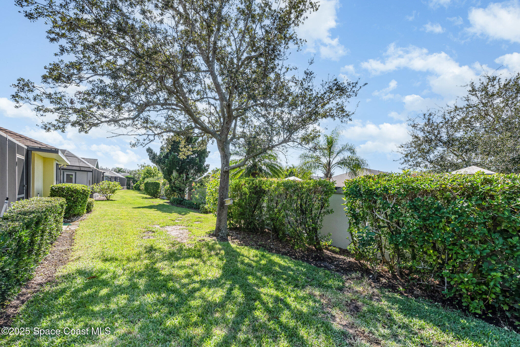 1652 Independence Avenue Melbourne, FL 32940 - Photo 27 of 38 a view of backyard with swimming pool