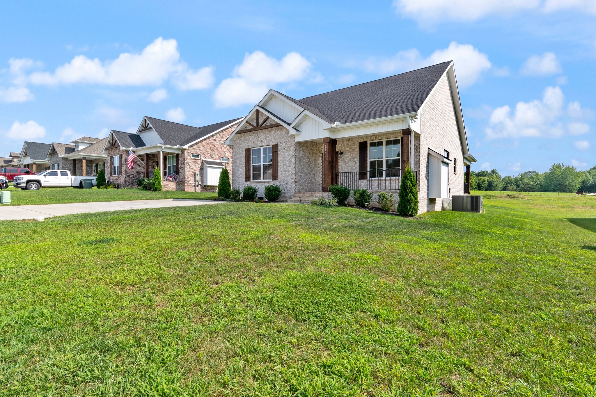 222 Julia Ann Court Springfield, TN 37172 - Photo 3 of 16 a view of a yard in front of the house
