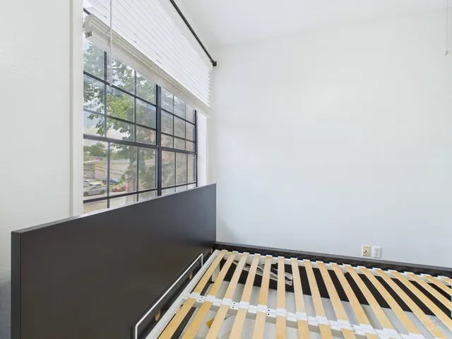 a view of a room with staircase