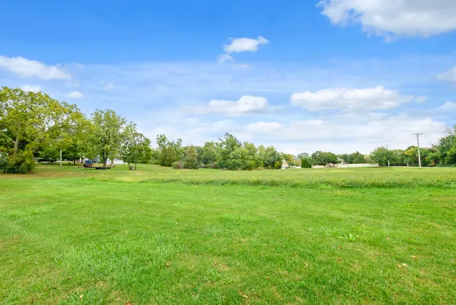a view of an outdoor space and yard