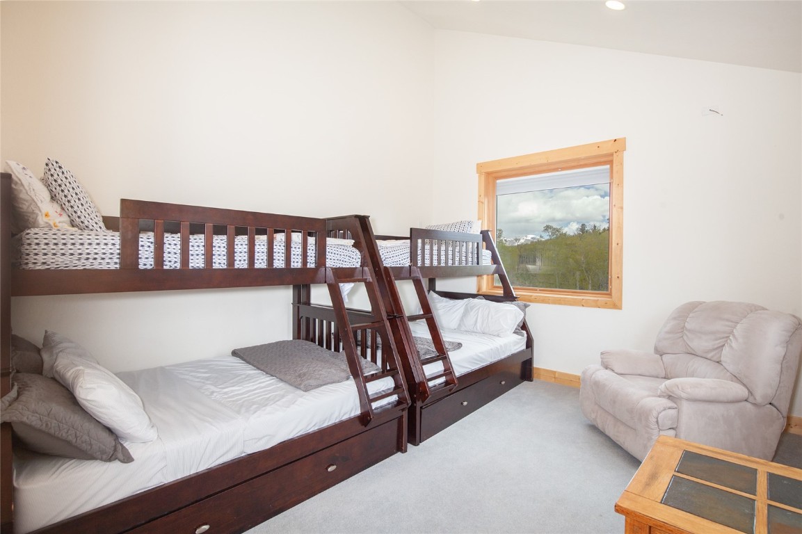 301 Polaris Road Fairplay, CO 80440 - Photo 29 of 35 a bedroom with furniture and a window