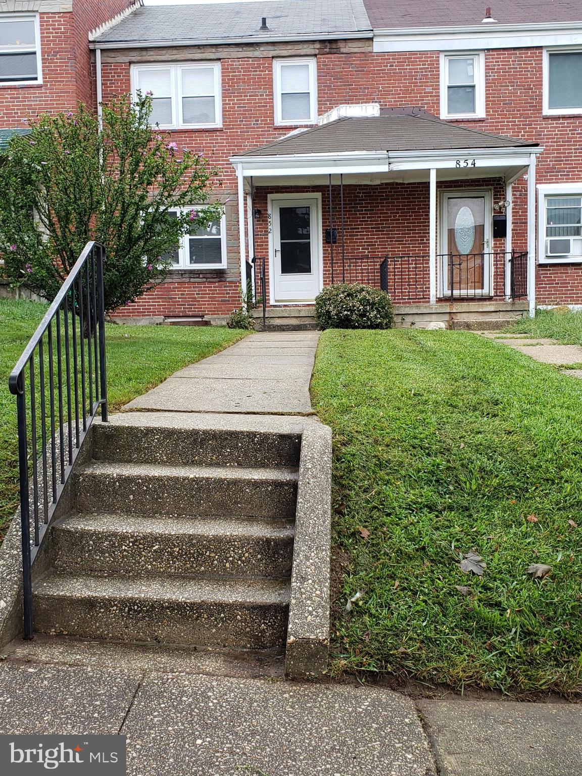 852 Bradhurst Road Baltimore, MD 21212 - Photo 2 of 21 Front View