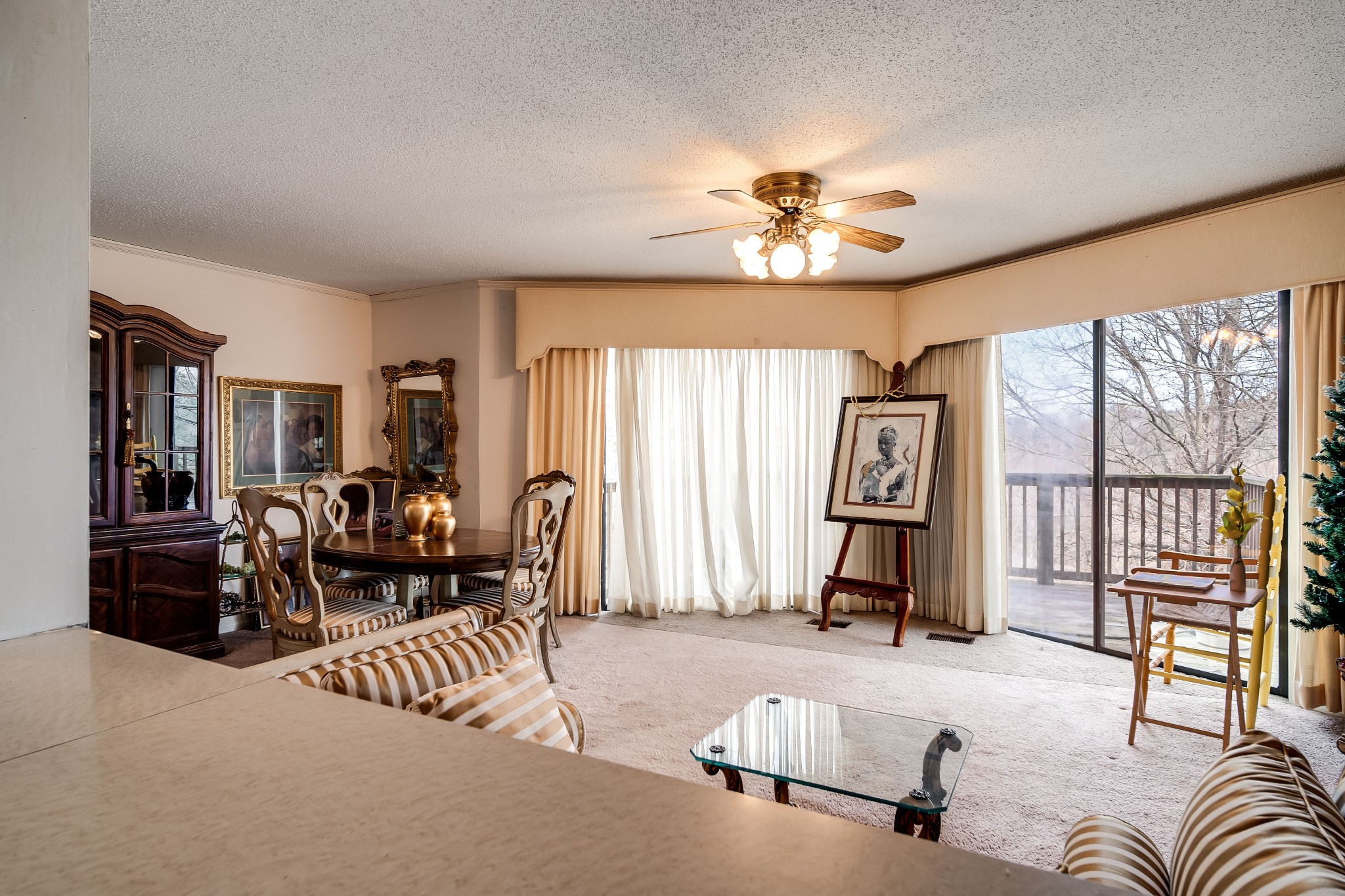 6040 New Cut Road Springfield, TN 37172 - Photo 14 of 37 a living room with furniture and a flat screen tv