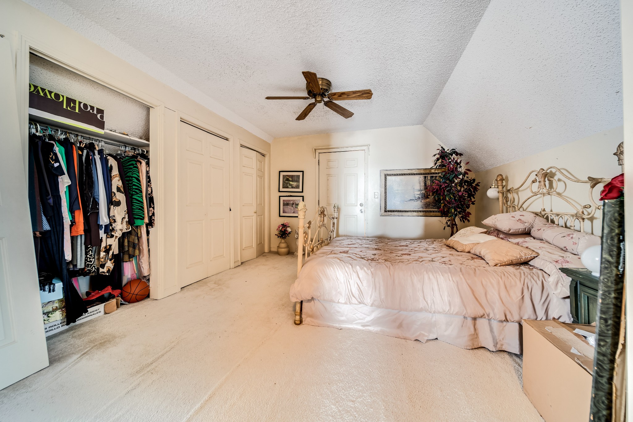 6040 New Cut Road Springfield, TN 37172 - Photo 19 of 37 a bedroom with a bed and a walk in closet