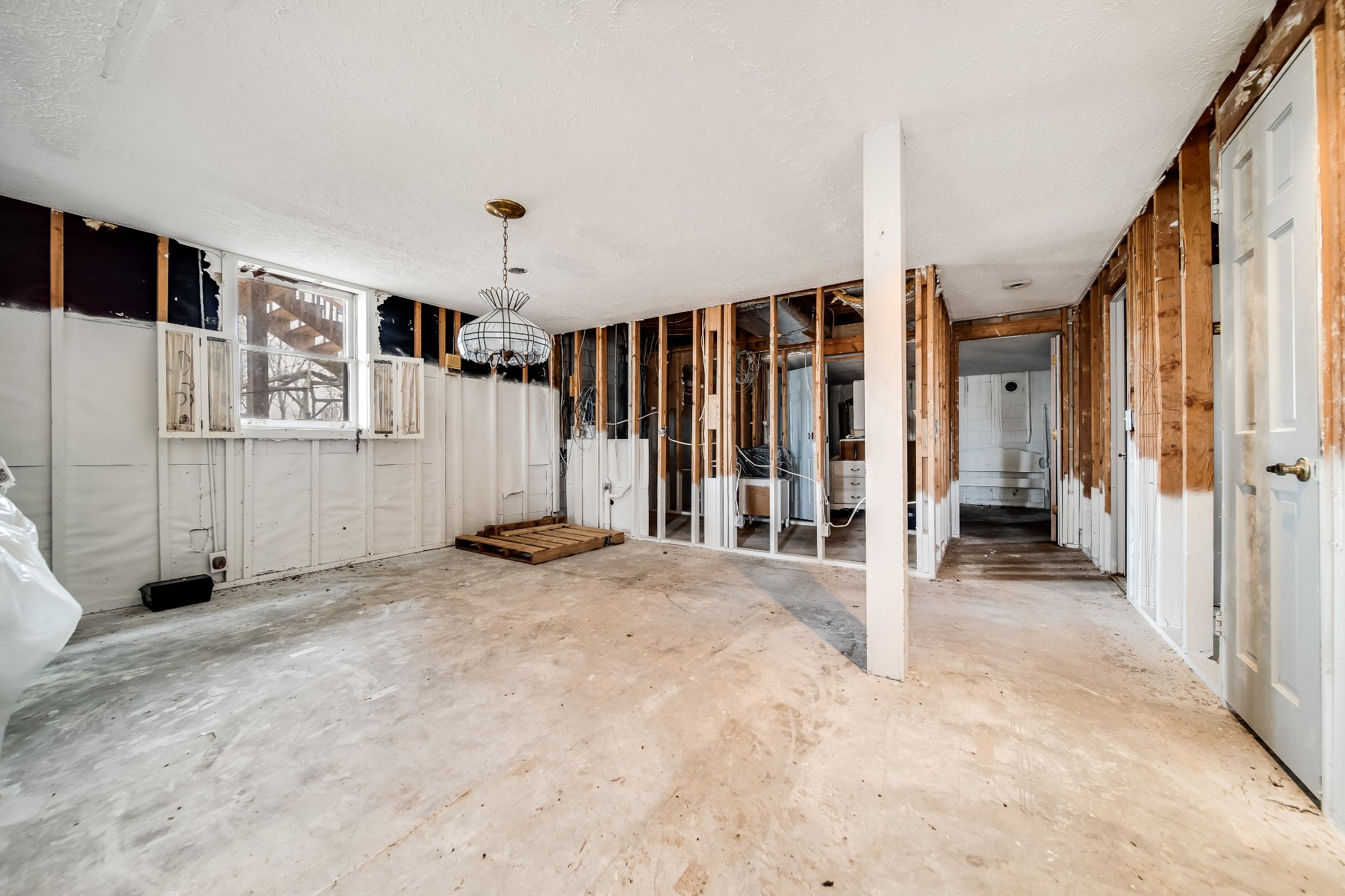 6040 New Cut Road Springfield, TN 37172 - Photo 25 of 37 a view of a house with wooden floor and stairs