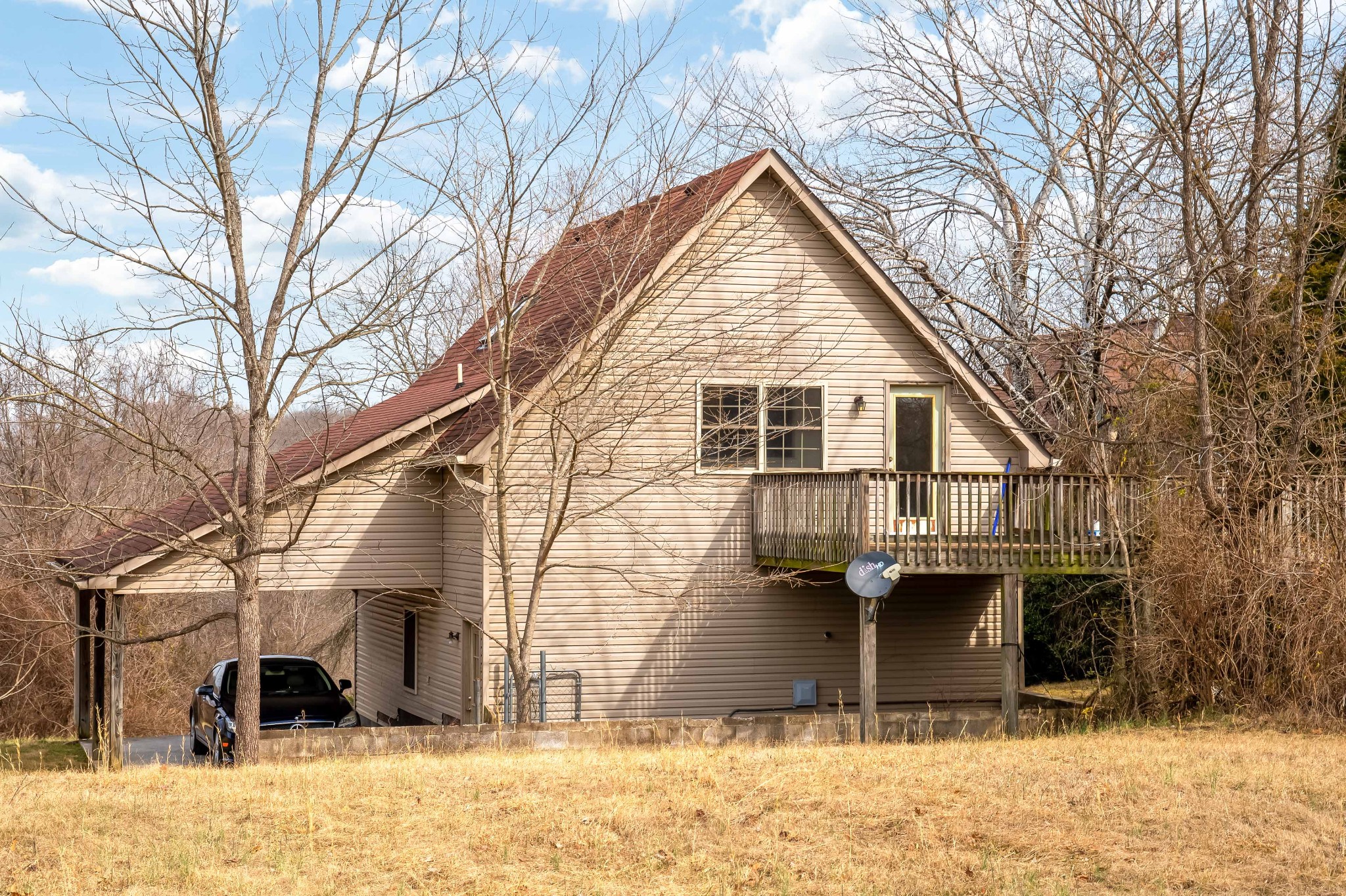 6040 New Cut Road Springfield, TN 37172 - Photo 9 of 37 a view of a yard in front of a house
