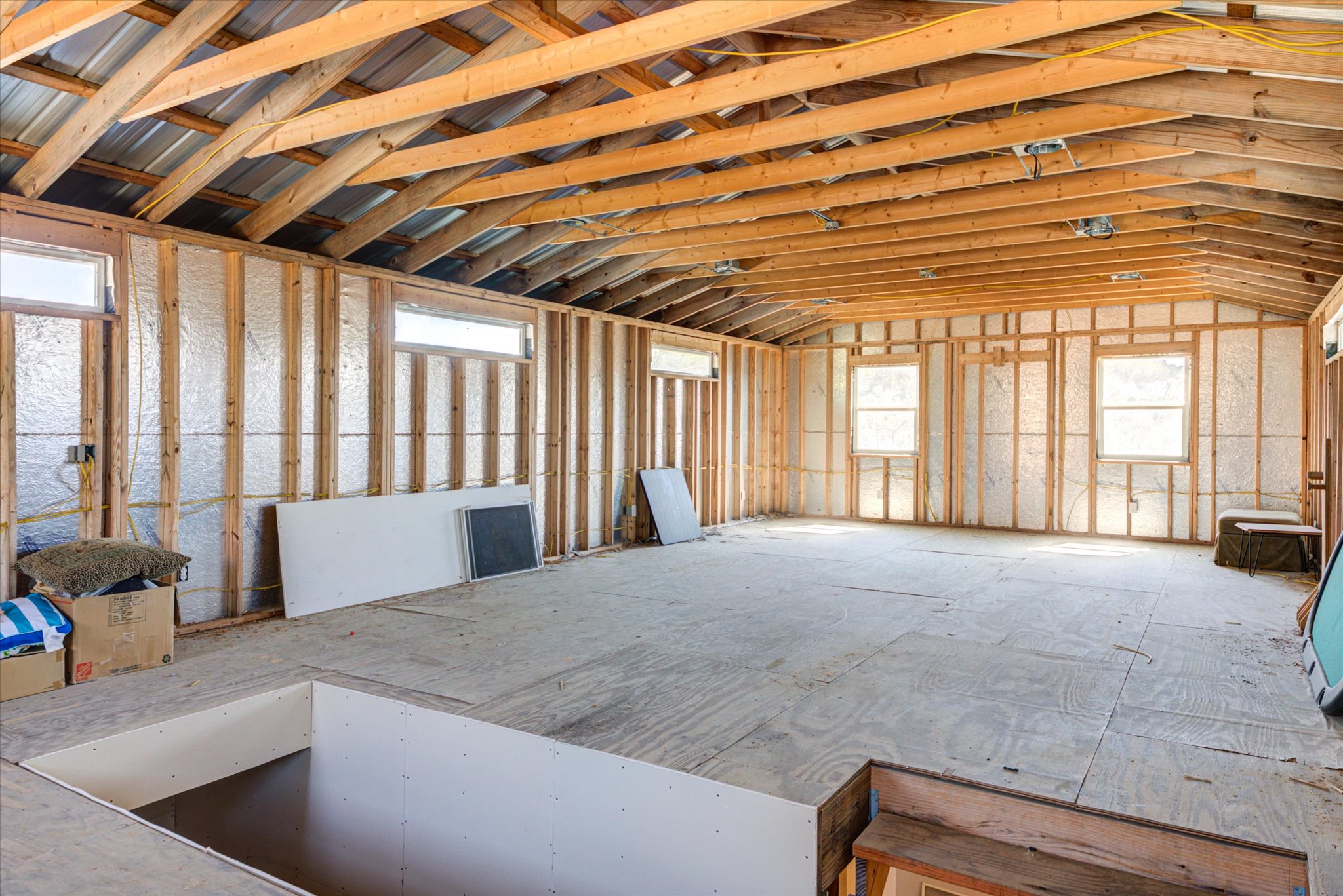 13423 Trail Driver Street Austin, TX 78737 - Photo 38 of 40 Unfinished loft area for storage or a living space