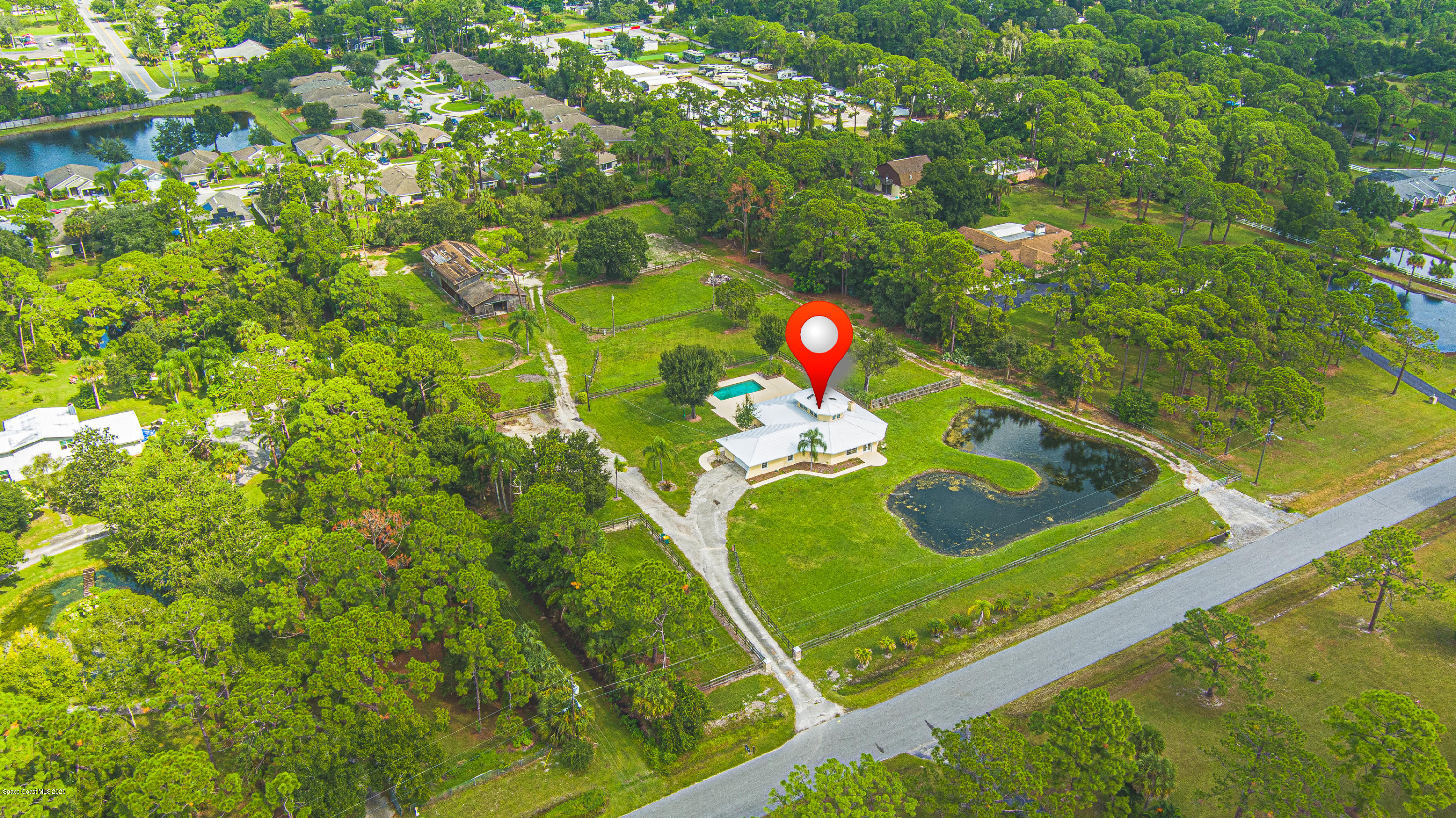 4300 Pinewood Road Melbourne, FL 32934 - Photo 1 of 60 Overhead