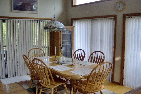 742 Hampstead Road Bushkill, PA 18324 - Photo 13 of 14 a view of a dining room with furniture window and wooden floor