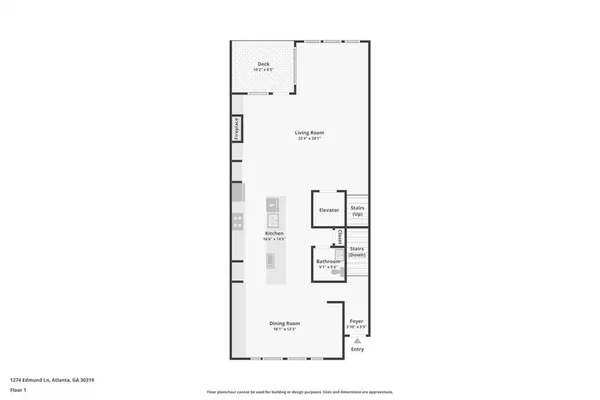 $959,000 | 1274 Edmund Lane Northeast, Brookhaven, GA 30319