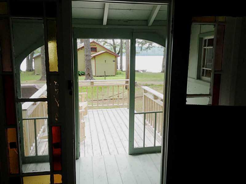 80 12th Fire Road South China, ME 04358 - Photo 20 of 35 Patio/Deck. lovely stained glass...
