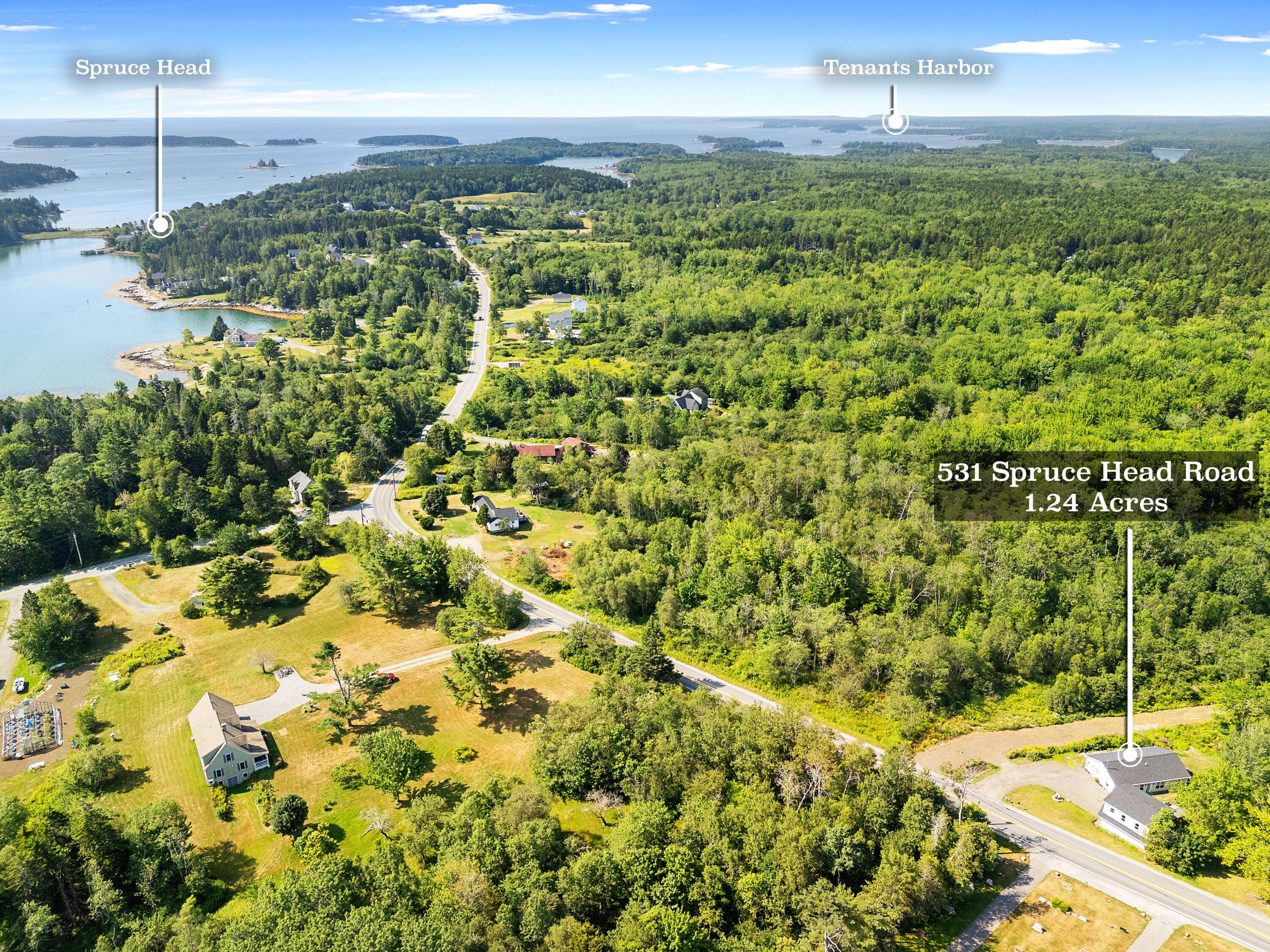531 Spruce Head Road South Thomaston, ME 04858 - Photo 16 of 61 DJI_20250806100325_0030_D
