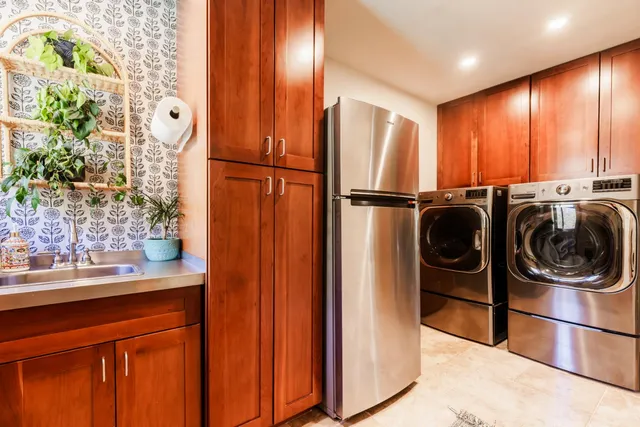 a view of room with livingroom and wooden floor