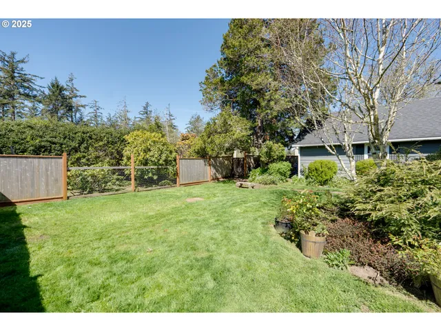 a view of a back yard