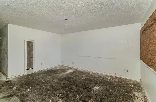 a view of empty room