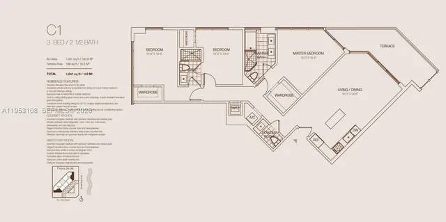 a picture of a wall with a white comforter